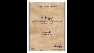 Allegro from “Birthday Ode To Queen Anne”