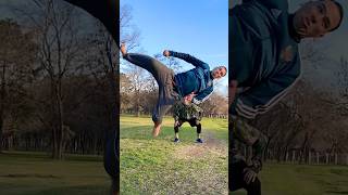 Aprende esta super patada lunar 🦵🏼🌙🔥 😱 #tutorial #acrobatics #parkour