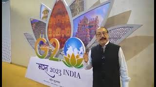 G 20summit India .!123 एकड़ में फैला तीन फ्लोर में बना.वो'भारत मंडपम'कैसा है? BHARAT MANDAPAM #video