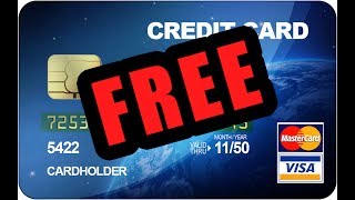 How To Get A Free Credit Card in 1 minute! 💰🤑💰🤑💰🤑💰🤑