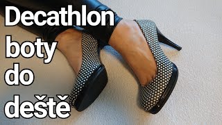 Gumáky do deště - Decathlon rules! A jen za čtyři kila! 🤗 🍀