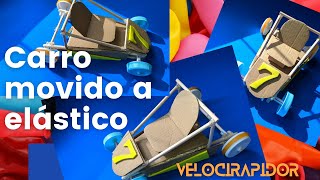 VelociRapidor - Carro movido a elástico