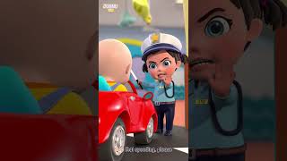 i m Police officer Little Rescue Squad - Fire Truck, Police Car, Ambulance | Cars World #shorts