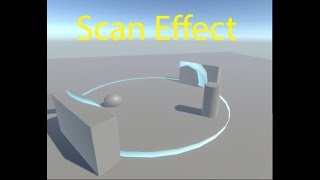 Unity VFX  Graph -Scan Effect  tutorial