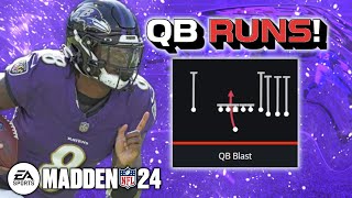 QB Runs! What plays cause FUMBLES! - Madden 24 Tips