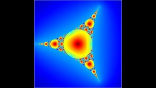 Mandelbrot Triangles  Zoom 0