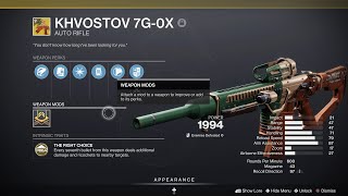 Mote of Primordial Light aka Khvostov 7G-0X