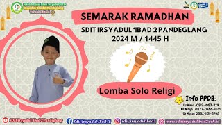 Semarak Ramadhan_Solo Religi_Malik Ahmad El Rifai_TK Iqro Almustaghfirin