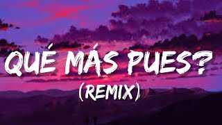 J. Balvin, Maria Becerra - Qué Más Pues? (Letra/Lyrics)