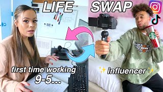 Switching Lives with My BOYFRIEND for 24 Hours!