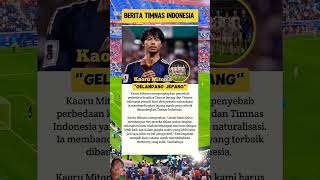 Kaoru Mitoma Gelandang Jepang, Mengungkap Kelemahan Timnas Indonesia #shorts