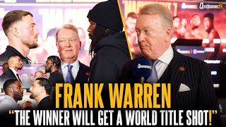 Frank Warren PROMISES “World Title Fight” for Pauls vs Bentley Winner & Talks the Heavyweights 💥