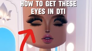 How to get “no pupil” eyes in dress to impress#dti#dresstoimpress#tutorial#eyemakeup#roblox