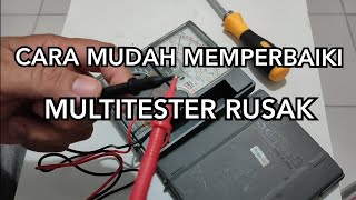 CARA MUDAH MEMPERBAIKI MULTITESTER/ AVOMETER/ VOLTMETER