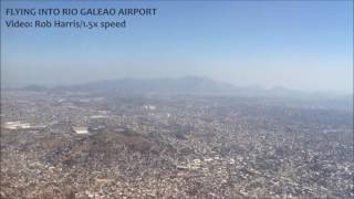 Flying into Rio de Janeiro–Galeão International Airport