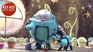 Animated short film about a robot saving the planet | "The Robot and the Whale" by Jonas Forsman