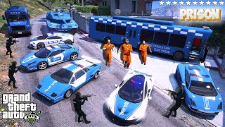 GTA 5 - Stealing SECRET PRISON CARS with Franklin! (Real Life Cars #263)