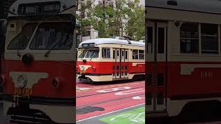 StreetCars, San Francisco California,  #shorts