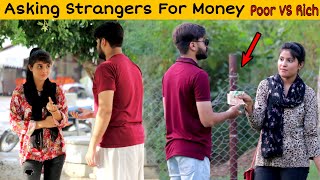 Asking Girls For Money | Poor VS Rich | @SocialTvPranks