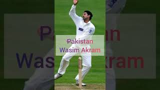 Great Bowler Of Each Country In Test Of All Time ( Part - 2 ). #Cricket #ytshorts #shorts