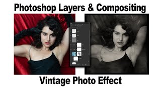 Photoshop Layers and Compositing Tutorial - Vintage Photo Effect