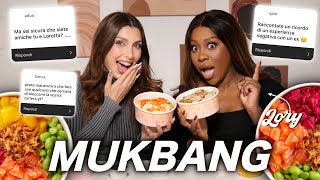 MUKBANG POKÈ with @graceonyourdash 🍚🥑✨ | MelissaTani