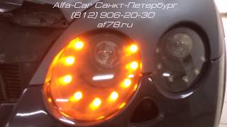 Тюнинг Bentley Continental GT в студии ALFA-CAR  . LED-тюнинг фар