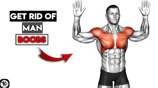 "5min Easy CHEST Fat Burning Exercises, (Get Rid Of Man Boobs)"