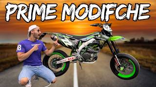 Progetto KXF 450 PIU BELLO D'ITALIA -  EP.1 - "Prime Modifiche"