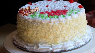 Easy White Forest Cake