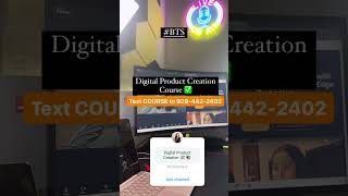 BTS: Digital Product Creation Course | Available Now!