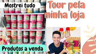 TOUR PELA MINHA LOJA | mostrando minha loja de crochê 🧶