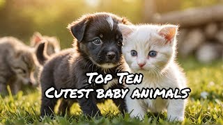 Top Ten Cutest Baby Animals