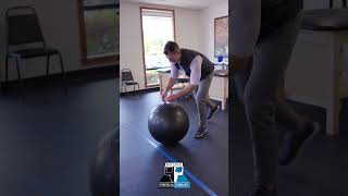 STABILITY BALL CORE EXERCISES #Shorts