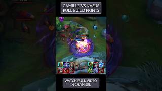 camille vs nasus full build fight #wildrift #wildriftgameplay #leagueoflegendswildrift #shorts