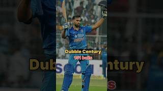 fastest dubble Century 🔥 #shorts #cricket #trending