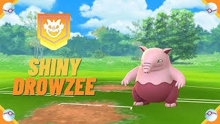 A Wild ✨ Shiny Drowzee ✨ Appeared! [Pokemon GO] #shorts