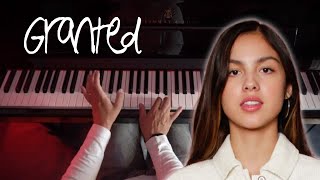 Olivia Rodrigo - Granted - Piano Tutorial (HSMTMTS)