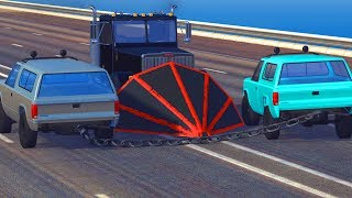 Chained Cars #3 - BeamNG Drive