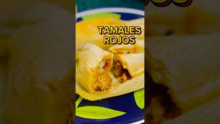 TAMALES rojos de ADOBO de PUERCO!  #tamales #comidamexicana