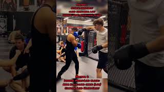 Kickboxing Partner Drill: Defend and Counter #shorts #kickboxing #mma #boxing