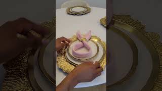 Easter tablescape #shorts #youtubeshorts #springdecorideas