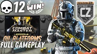 Oil Platforms Combat Zone 12 Kill WIN on Steam Deck | Combat Master Season 2