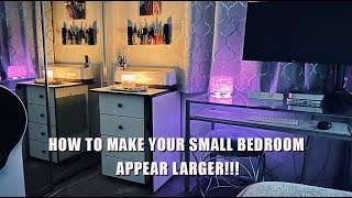 HOW TO MAKE SMALL 10X10 BEDROOM APPEAR LARGER | UNBOXING HIMALAYAN SALT OIL DIFFUSER FOR LARGE ROOMS