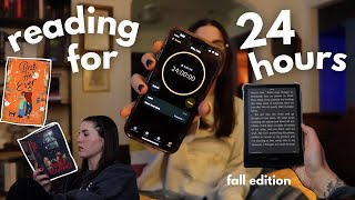 24 hour readathon 🧺 fall edition