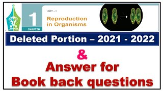 12th zoology reduced syllabus / 12th zoology reduced syllabus book back questions