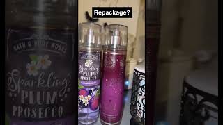 BATH AND BODY WORKS REPACKAGE?! c’mon B&bw bring back my sparkling plum Prosecco!!! 😩 #shorts