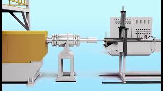 PS Cornice Foam Profile Plastic Extruder Machine CO2 Foaming