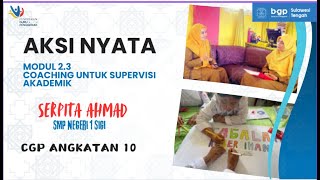 aksi nyata modul 2.3 coaching untuk supervisi akademik (pra observasi-observasi-pasca observasi)