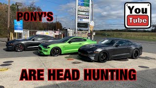 We Crashed Hemi shootout and called out demon and hellcat with a 2018 mustang gt turbo 10r80